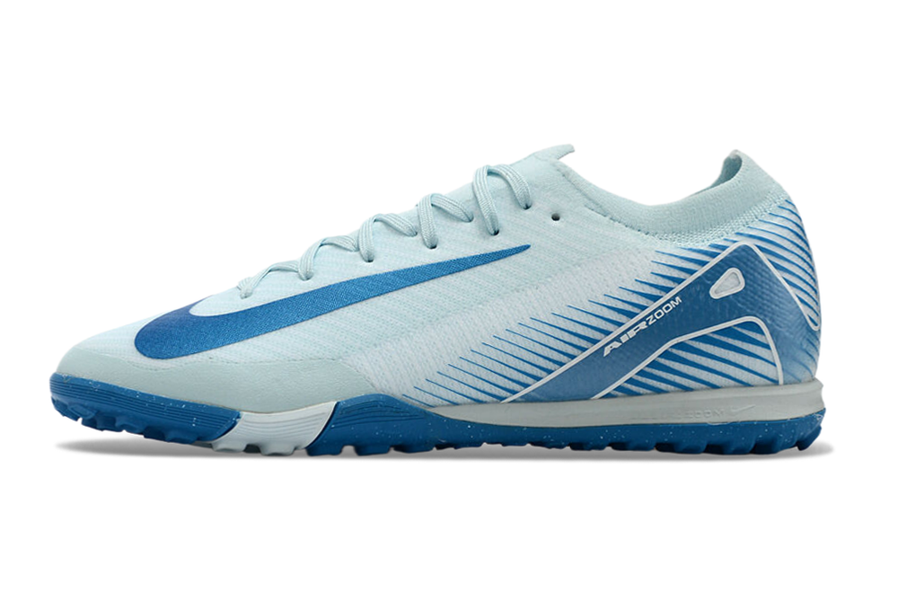 Дитячі футбольні сороконіжки Air Zoom Mercurial Vapor XV TF синьо-білі TF096 фото