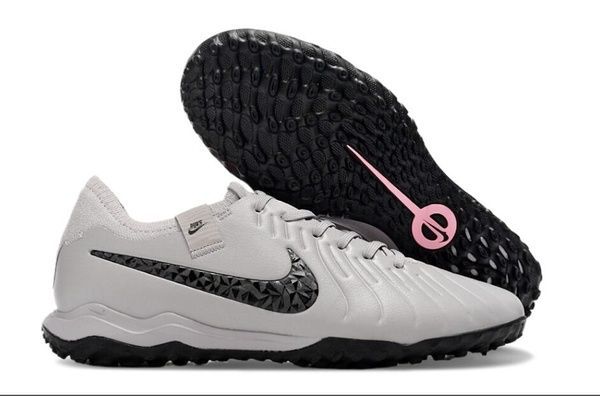 Футбольні сороконіжки Tiempo Legend TF біло-чорні TF061 фото