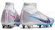 Футбольні бутси Air Zoom Mercurial Superfly IX FG біло-сині FG138 фото 10