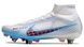Футбольні бутси Air Zoom Mercurial Superfly IX FG біло-сині FG138 фото 9