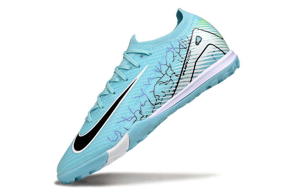 Дитячі футбольні сороконіжки Air Zoom Mercurial Vapor XVI TF бірюзові TF105 фото