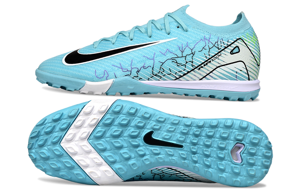 Дитячі футбольні сороконіжки Air Zoom Mercurial Vapor XVI TF бірюзові TF105 фото