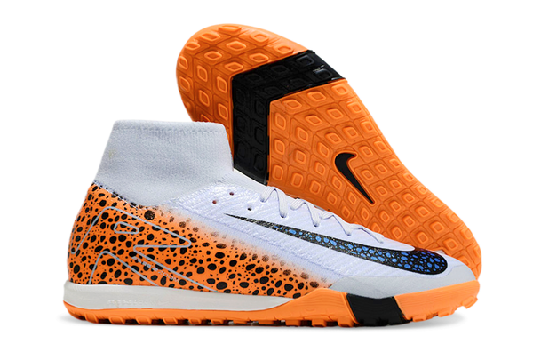 Футбольні сороконіжки Air Zoom Mercurial Superfly X TF біло-помаранчеві TF048 фото