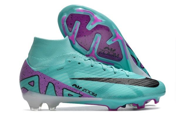 Футбольні бутси Air Zoom Mercurial Superfly IX FG бірюзові FG139 фото