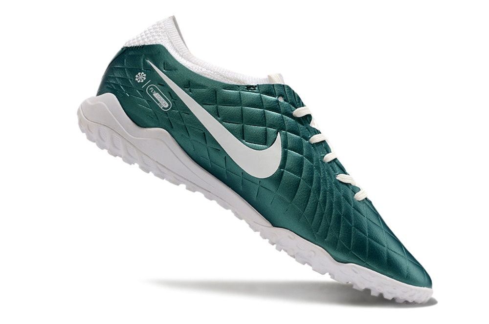 Футбольні сороконіжки Tiempo Legend TF біло-бірюзові TF070 фото