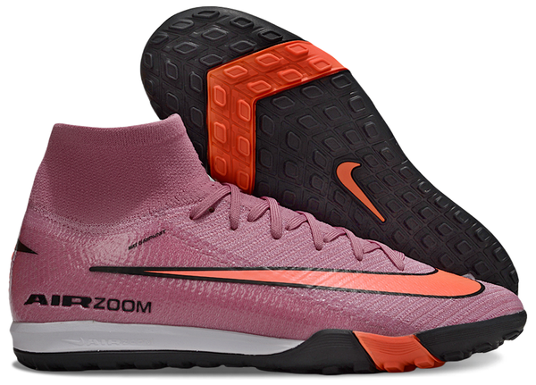 Дитячі футбольні сороконіжки Air Zoom Mercurial Superfly X TF червоно-чорні TF057 фото