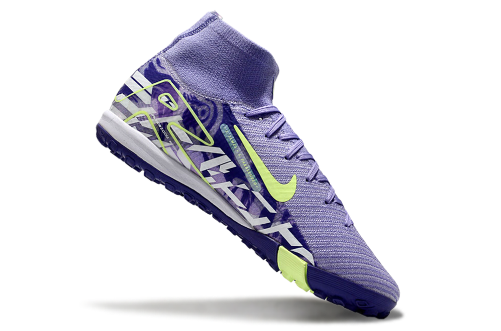 Футбольні сороконіжки Air Zoom Mercurial Superfly X TF синьо-білі TF050 фото