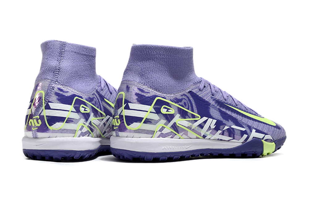 Футбольні сороконіжки Air Zoom Mercurial Superfly X TF синьо-білі TF050 фото