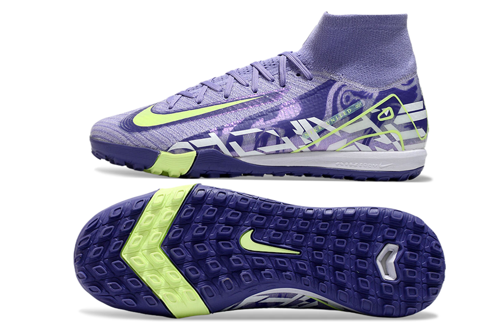 Футбольні сороконіжки Air Zoom Mercurial Superfly X TF синьо-білі TF050 фото