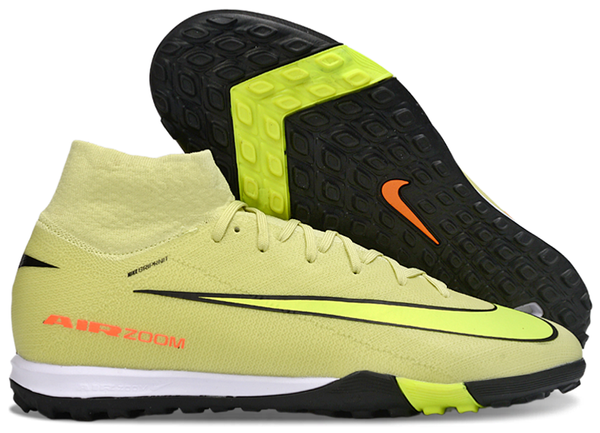 Дитячі футбольні сороконіжки Air Zoom Mercurial Superfly X TF жовто-чорні TF059 фото